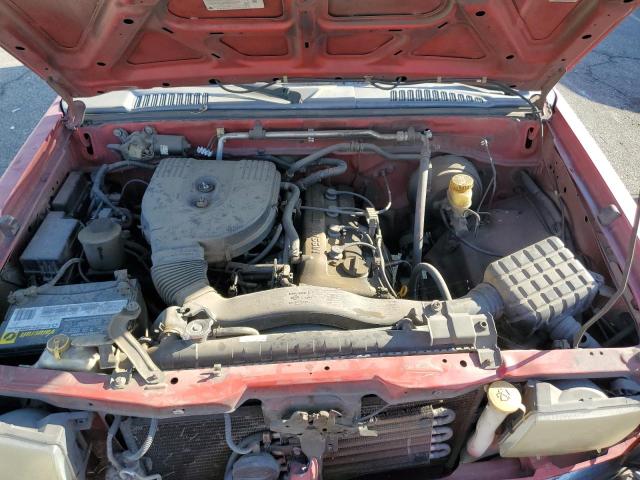 1N6DD26S1WC338781 - 1998 NISSAN FRONTIER KING CAB XE RED photo 11