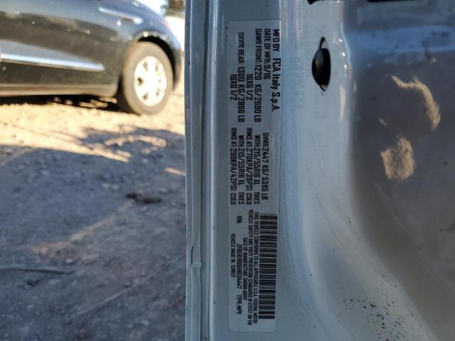 ZFBERFBB6H6E04447 - 2017 RAM PROMASTER SLT Սպիտակ լուսանկար 12