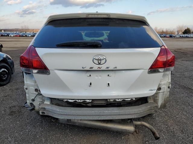 4T3BA3BB8DU036610 - 2013 TOYOTA VENZA LE WHITE photo 6