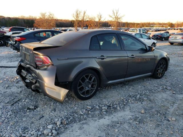 19UUA76558A030838 - 2008 ACURA TL TYPE S GRAY photo 3