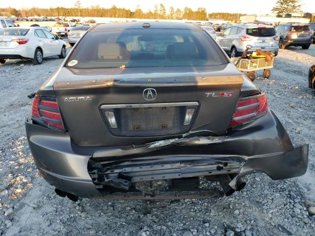 19UUA76558A030838 - 2008 ACURA TL TYPE S GRAY photo 6