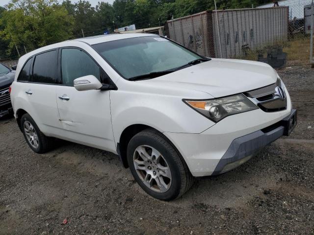 2HNYD28367H546206 - 2007 ACURA MDX TECHNOLOGY WHITE photo 4