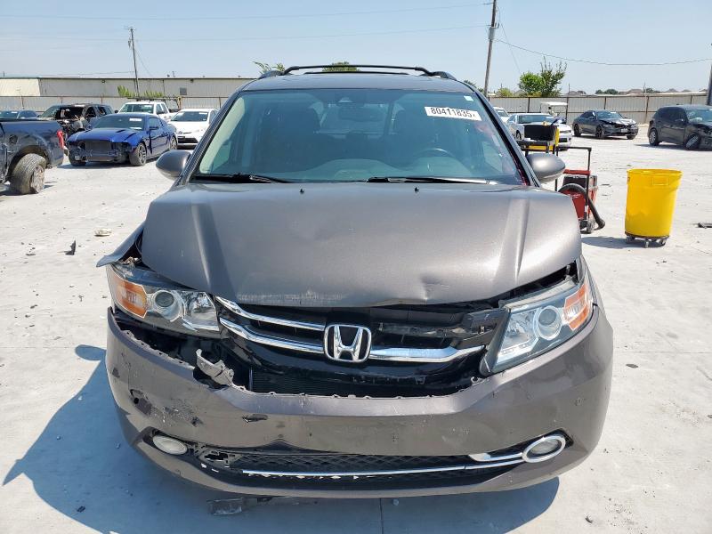 5FNRL5H90EB120324 - 2014 HONDA ODYSSEY TOURING 灰色 照片 5