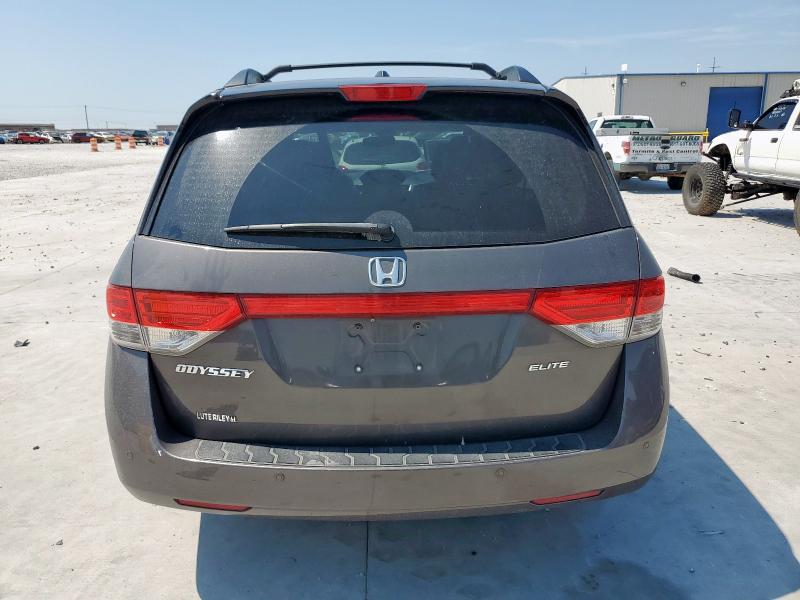 5FNRL5H90EB120324 - 2014 HONDA ODYSSEY TOURING 灰色 照片 6