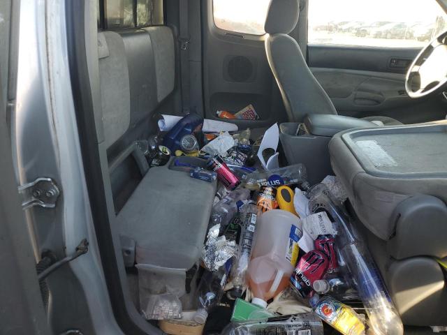 5TEUU42N45Z033287 - 2005 TOYOTA TACOMA ACCESS CAB ვერცხლისფერი ფოტო 10