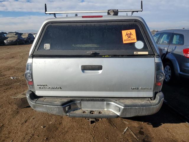 5TEUU42N45Z033287 - 2005 TOYOTA TACOMA ACCESS CAB SILVER photo 6