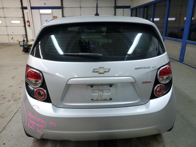 1G1JC6SB5D4210100 - 2013 CHEVROLET SONIC LT SILVER photo 6