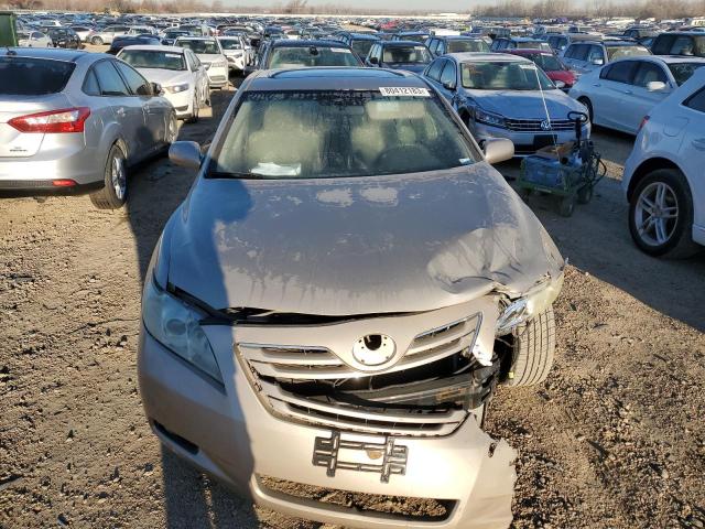 4T1BE46K27U065599 - 2007 TOYOTA CAMRY 4D 2 CE SILVER photo 5