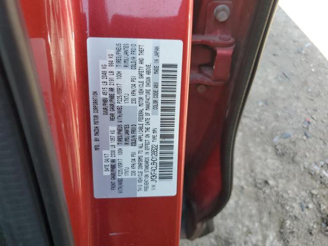 JM3KFACL6H0128622 - 2017 MAZDA CX-5 TOURING RED photo 13
