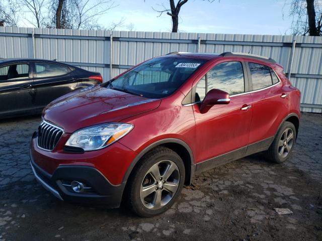 KL4CJFSB9EB614451 - 2014 BUICK ENCORE CONVENIENCE 勃艮第红 照片 1