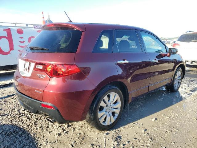 5J8TB1H23AA001711 - 2010 ACURA RDX BURGUNDY photo 3