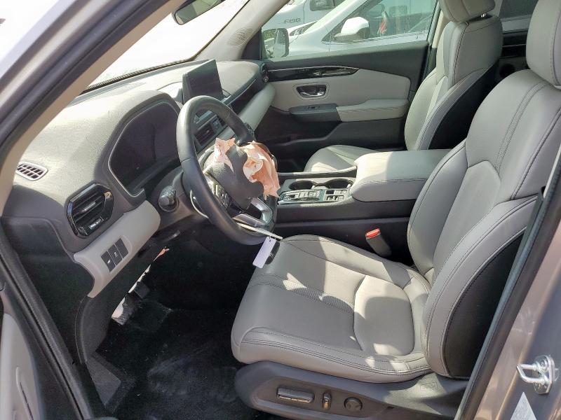 5FNYG2H46RB007292 - 2024 HONDA PILOT EXL SILVER photo 7