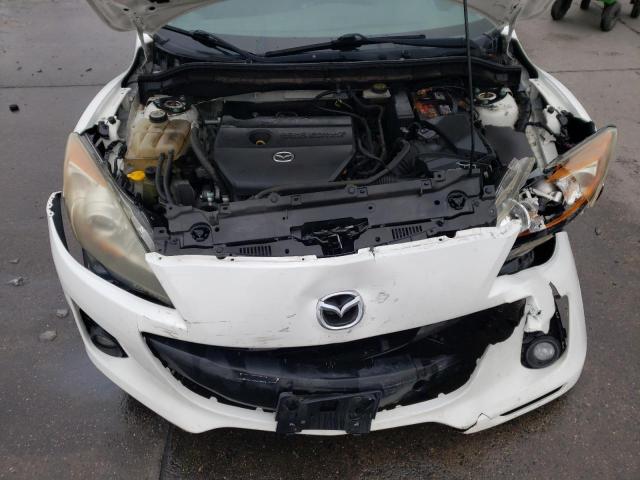 JM1BL1V50C1656644 - 2012 MAZDA 3 S WHITE photo 11