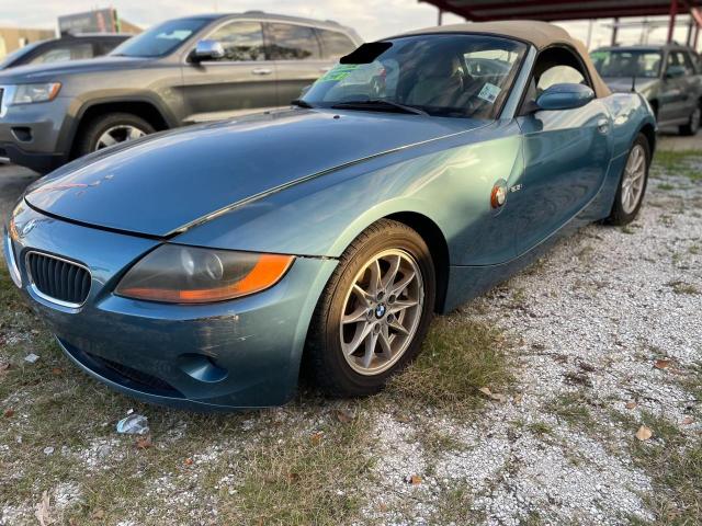 4USBT33403LS40873 - 2003 BMW Z4 2.5 BLUE photo 2