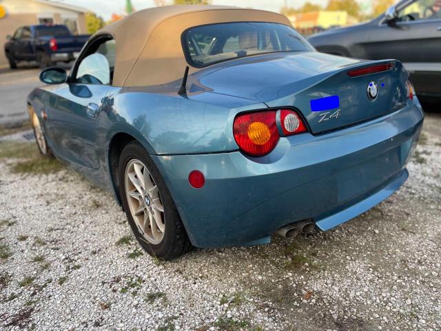 4USBT33403LS40873 - 2003 BMW Z4 2.5 BLUE photo 3