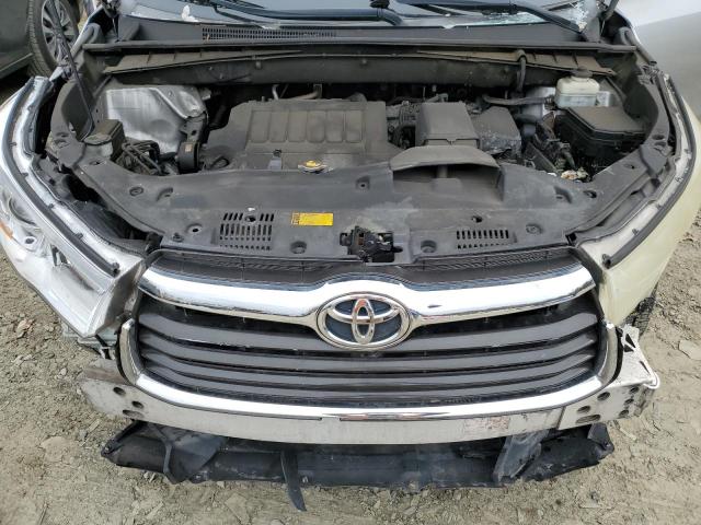 5TDJKRFH6ES013128 - 2014 TOYOTA HIGHLANDER XLE SILVER photo 12