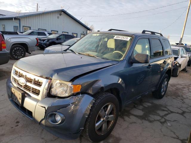 1FMCU9DGXCKA72700 - 2012 FORD ESCAPE XLT GRAY photo 1