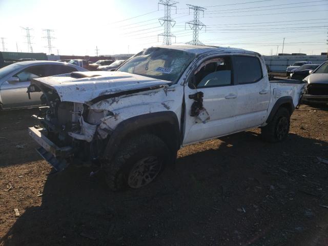 5TFCZ5AN7KX164639 - 2019 TOYOTA TACOMA DOUBLE CAB WHITE photo 1