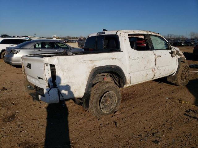 5TFCZ5AN7KX164639 - 2019 TOYOTA TACOMA DOUBLE CAB WHITE photo 3