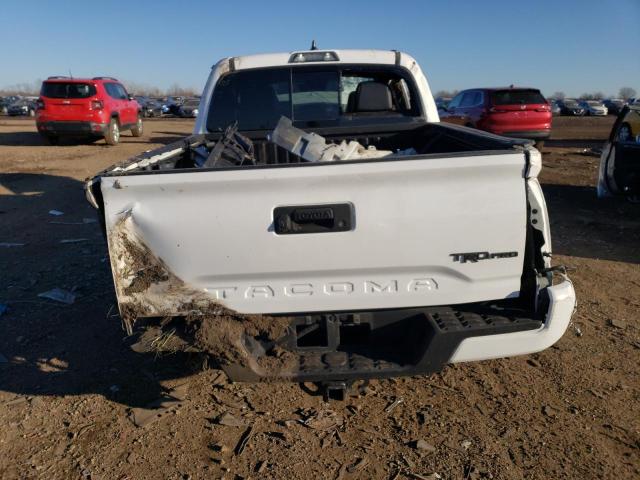 5TFCZ5AN7KX164639 - 2019 TOYOTA TACOMA DOUBLE CAB WHITE photo 6