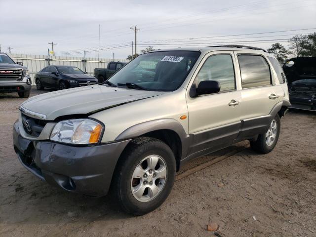 4F2CZ94194KM31814 - 2004 MAZDA TRIBUTE LX TAN photo 1