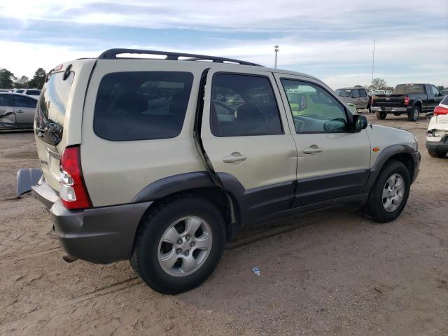 4F2CZ94194KM31814 - 2004 MAZDA TRIBUTE LX TAN photo 3