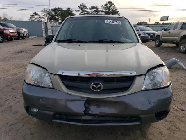 4F2CZ94194KM31814 - 2004 MAZDA TRIBUTE LX TAN photo 5