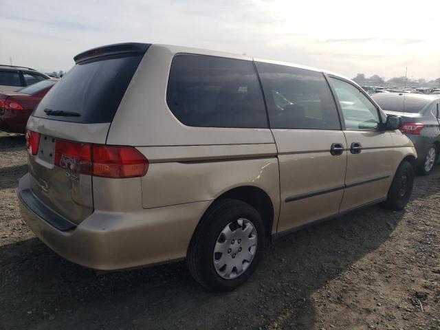 2HKRL18581H601861 - 2001 HONDA ODYSSEY LX GOLD photo 3