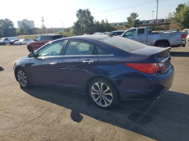 5NPEC4AB5DH683598 - 2013 HYUNDAI SONATA SE BLUE photo 2