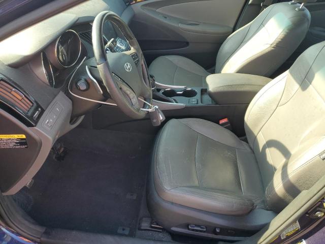 5NPEC4AB5DH683598 - 2013 HYUNDAI SONATA SE BLUE photo 7