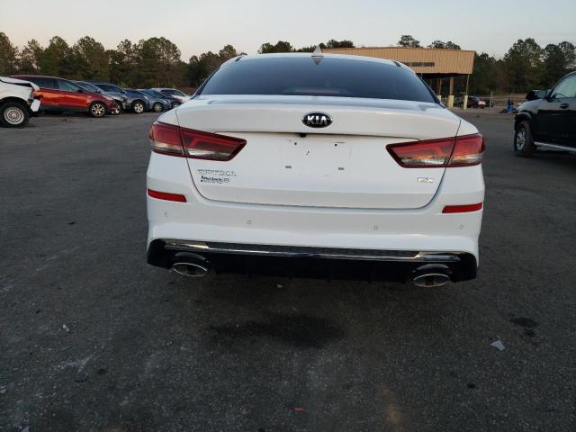 5XXGU4L17KG336454 - 2019 KIA OPTIMA EX WHITE photo 6