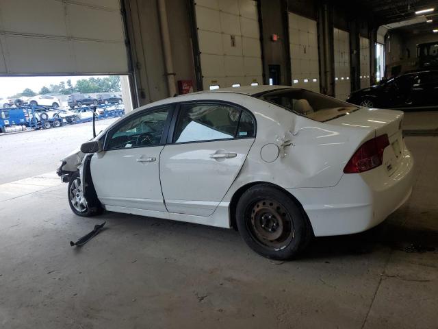 1HGFA16537L121907 - 2007 HONDA CIVIC LX WHITE photo 2