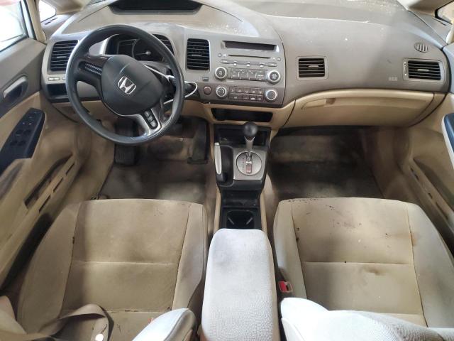 1HGFA16537L121907 - 2007 HONDA CIVIC LX WHITE photo 8