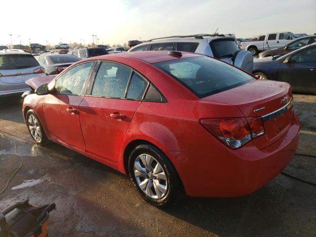 1G1PA5SH2F7272361 - 2015 CHEVROLET CRUZE LS RED photo 2