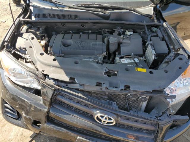 2T3ZF4DV4CW145044 - 2012 TOYOTA RAV4 BLACK photo 12
