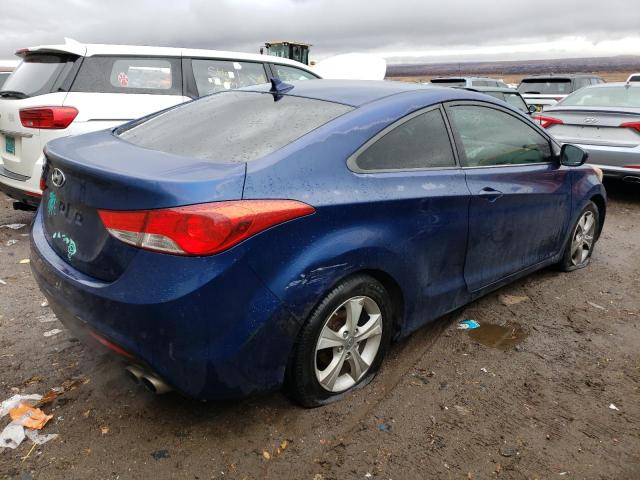 KMHDH6AE6DU013322 - 2013 HYUNDAI ELANTRA CO GS BLUE photo 3