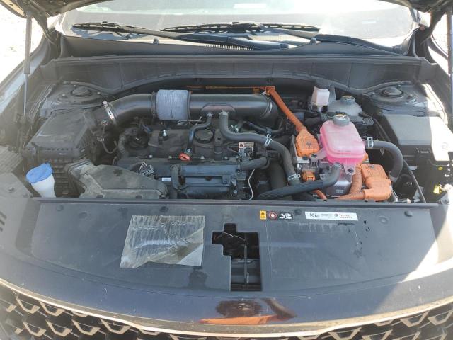 KNDRHDLG0P5175216 - 2023 KIA SORENTO EX BLACK photo 12