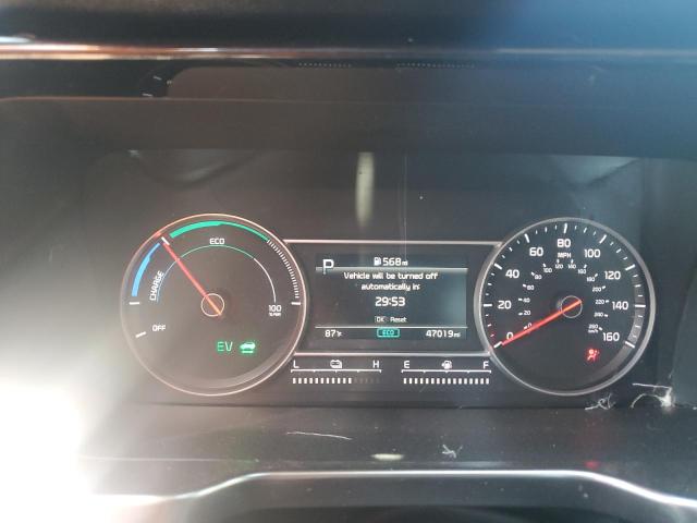 KNDRHDLG0P5175216 - 2023 KIA SORENTO EX BLACK photo 9