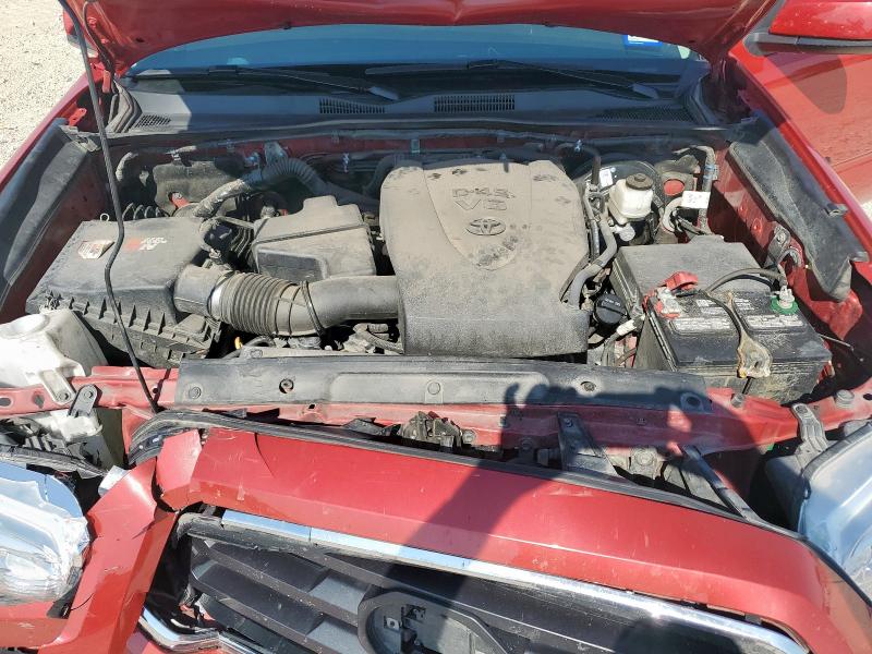 3TMBZ5DN1NM037094 - 2022 TOYOTA TACOMA DOUBLE CAB 红色 照片 11