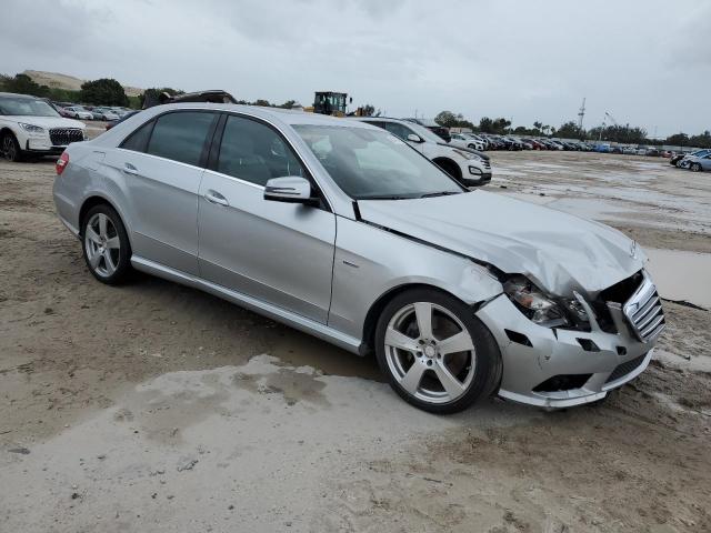 WDDHF5KB5CA605231 - 2012 MERCEDES-BENZ E 350 SILVER photo 4