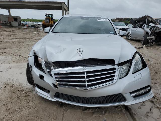 WDDHF5KB5CA605231 - 2012 MERCEDES-BENZ E 350 SILVER photo 5