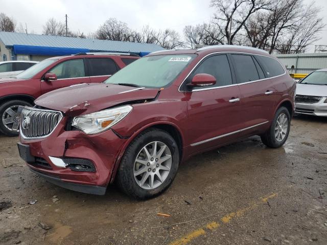 5GAKVBKD3HJ143604 - 2017 BUICK ENCLAVE MAROON photo 1