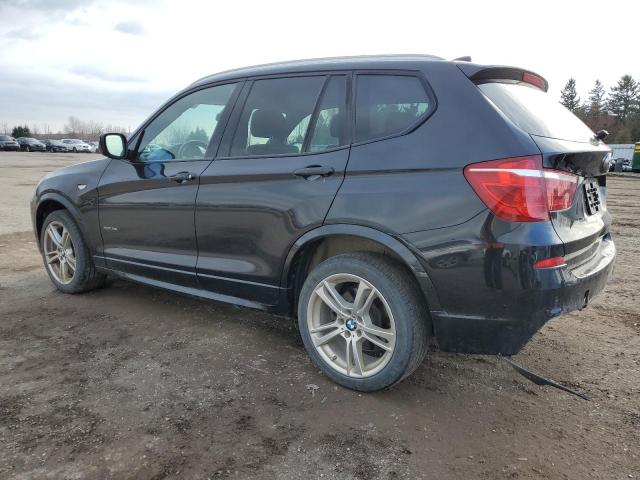 5UXWX7C50DL977132 - 2013 BMW X3 XDRIVE35I BLACK photo 2