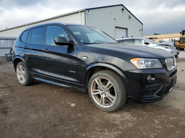 5UXWX7C50DL977132 - 2013 BMW X3 XDRIVE35I BLACK photo 4