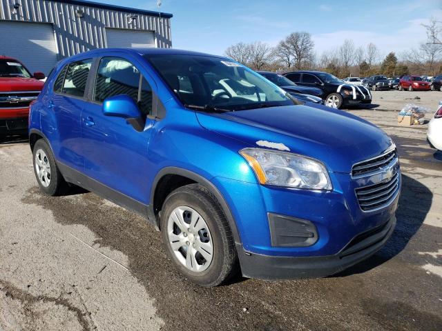 KL7CJKSB8GB600054 - 2016 CHEVROLET TRAX LS BLUE photo 4