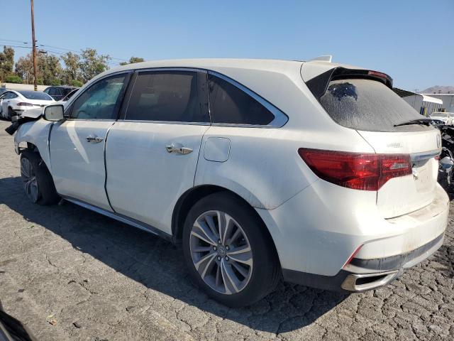 5J8YD4H58JL006760 - 2018 ACURA MDX TECHNOLOGY Weiß Foto 2