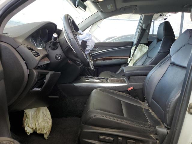 5J8YD4H58JL006760 - 2018 ACURA MDX TECHNOLOGY Weiß Foto 7