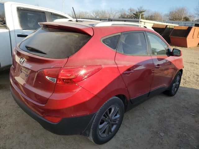 KM8JU3AG3EU904510 - 2014 HYUNDAI TUCSON GLS RED photo 3