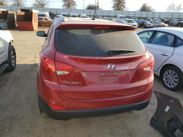 KM8JU3AG3EU904510 - 2014 HYUNDAI TUCSON GLS RED photo 6