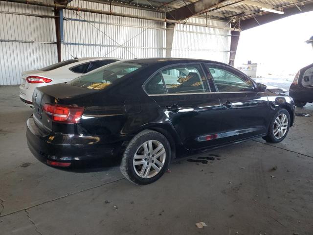 3VW2B7AJ7HM257598 - 2017 VOLKSWAGEN JETTA S BLACK photo 3